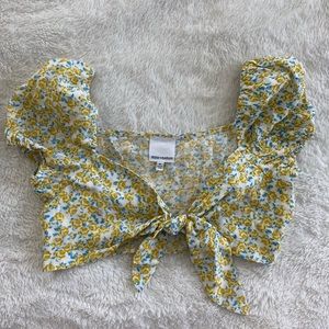 Skylar and Madison Floral Top